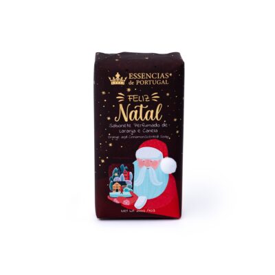 Sabonete Feliz Natal - Pai Natal (Laranja e Canela)