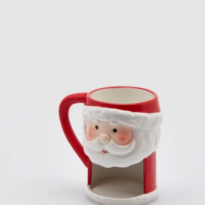 Caneca de bolachas com Pai Natal