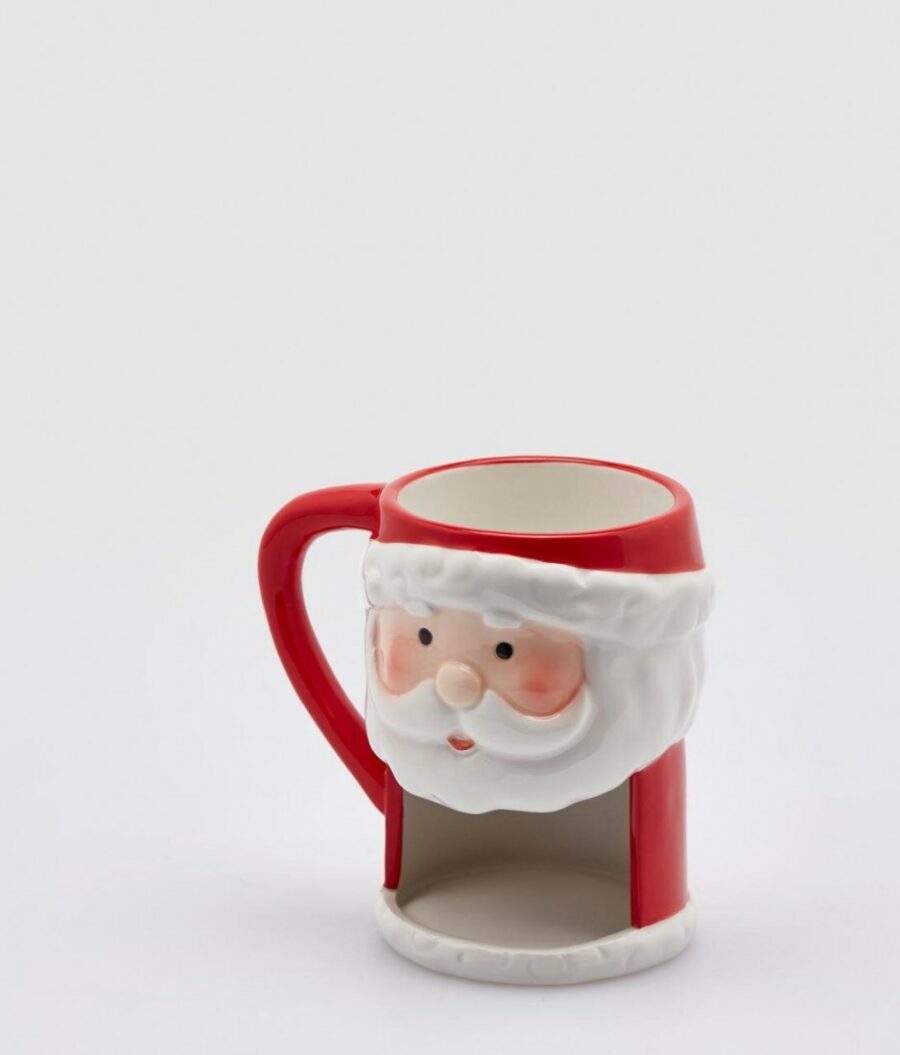 Caneca de bolachas com Pai Natal