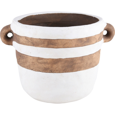 🪴 Vaso Natural em Cimento “Terra & Cal”