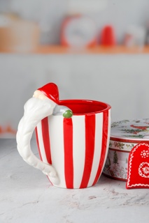 Caneca Natalina Candy Santa