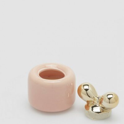 Vela Laço Rosa – Fragrância Princesa da Noite