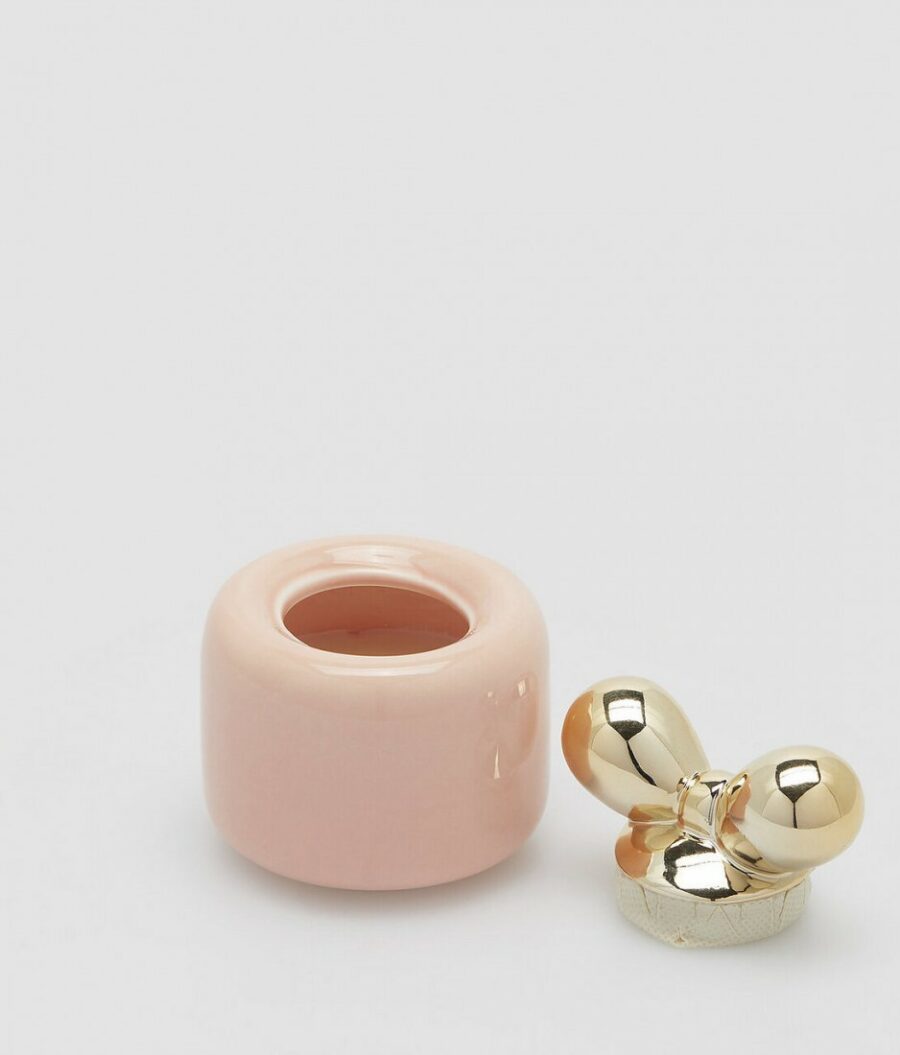 Vela Laço Rosa – Fragrância Princesa da Noite