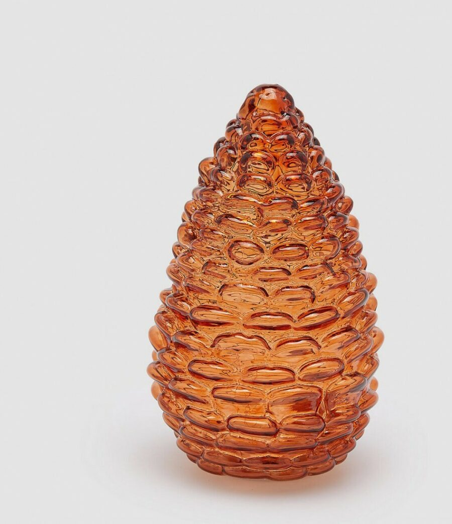 pinha led decorativa, decor, decoração, outono, natal,