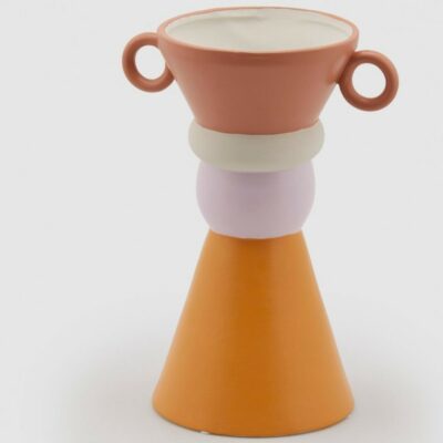 Vaso Geométrico Escultórico