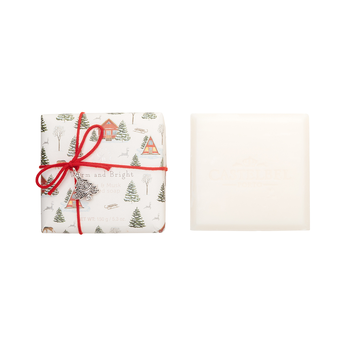 9-1715-CB-Snowfall-2025-First-Snowfall-150g-soap-Cedar-Musk_1200-1 Sabonete Cedro e Almíscar 150g