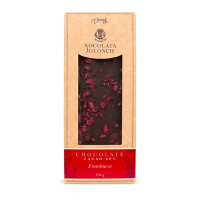 Chocolate Amargo com Framboesa Jolonch – 100g