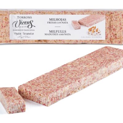 Mil - Folhas de Morango com Praliné de Nougat e Creme | 300 g