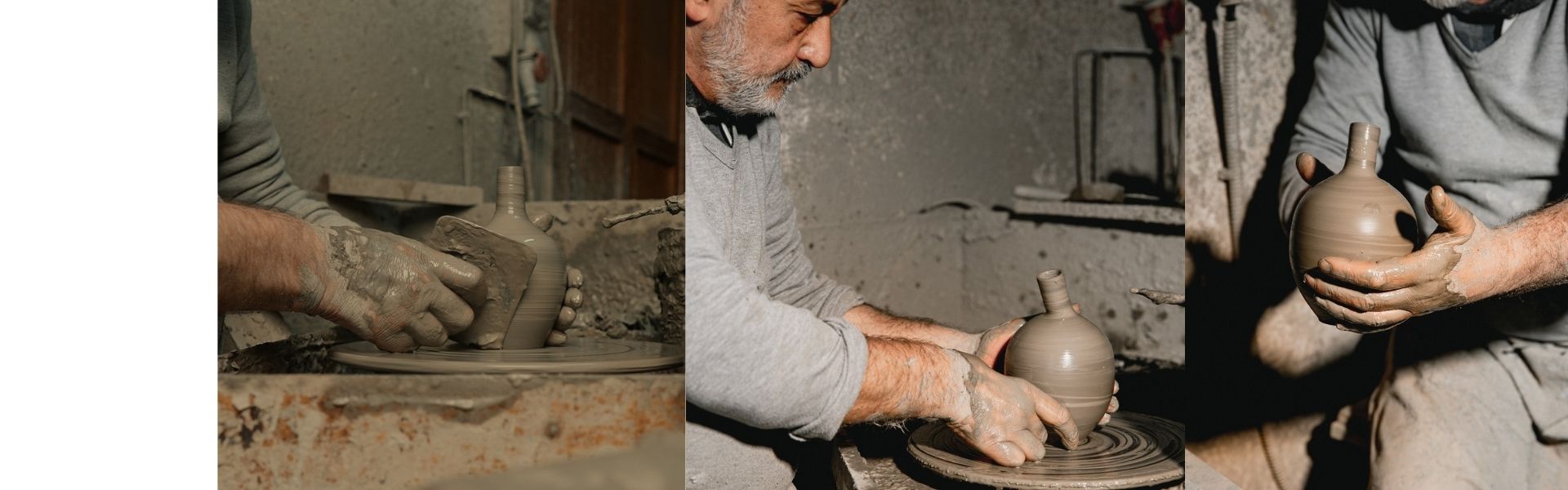 3 OLIVETTA, ARTESANAL, CERAMICA