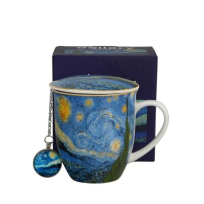 Caneca de Infusão “Noite” de Van Gogh – Porcelana – 40 cl