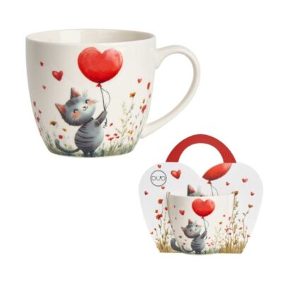 Caneca Gato apaixonado – Porcelana